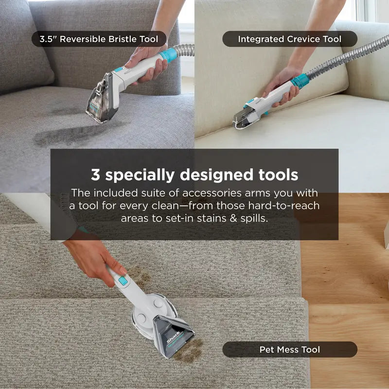 Shark StainStriker Portable Carpet and Upholstery Cleaner - Spot, Stain, and Odor Eliminator - PX201