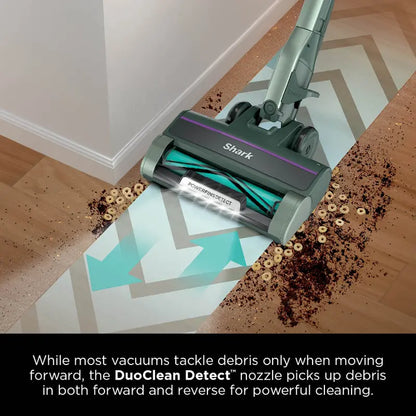 Shark Detect Ultralight Corded Stick Vacuum with Direction Detect and Self-Cleaning Brushroll - HZ752