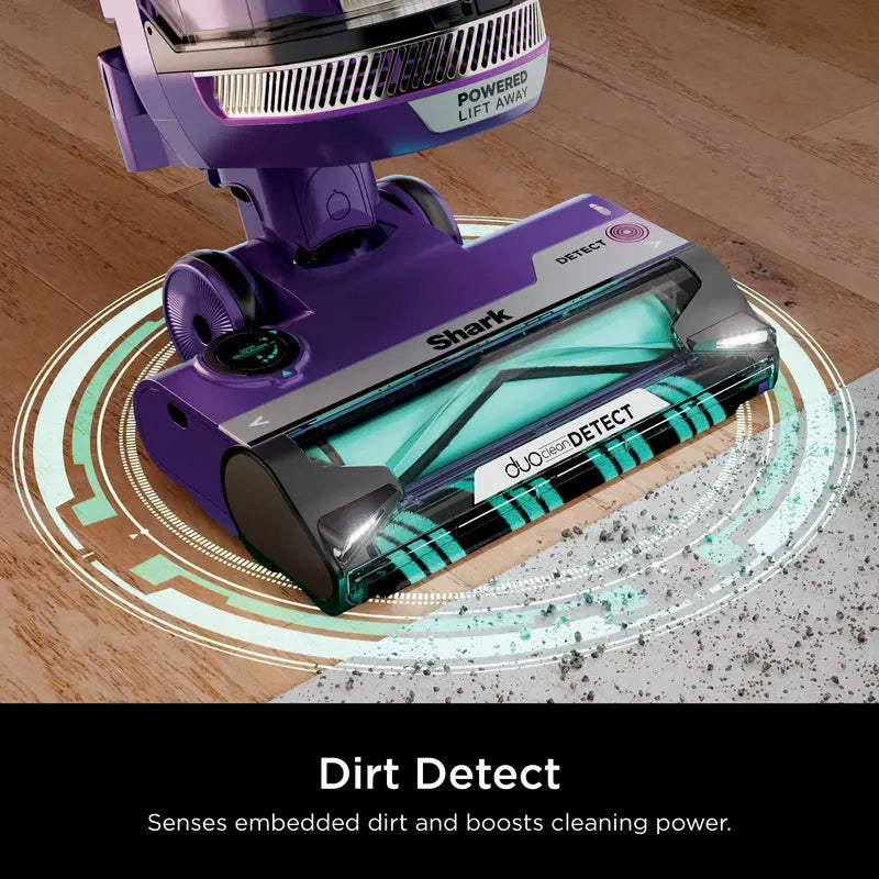 Shark POWERDETECT Upright Vacuum with DuoClean Detect Technology - AZ4002
